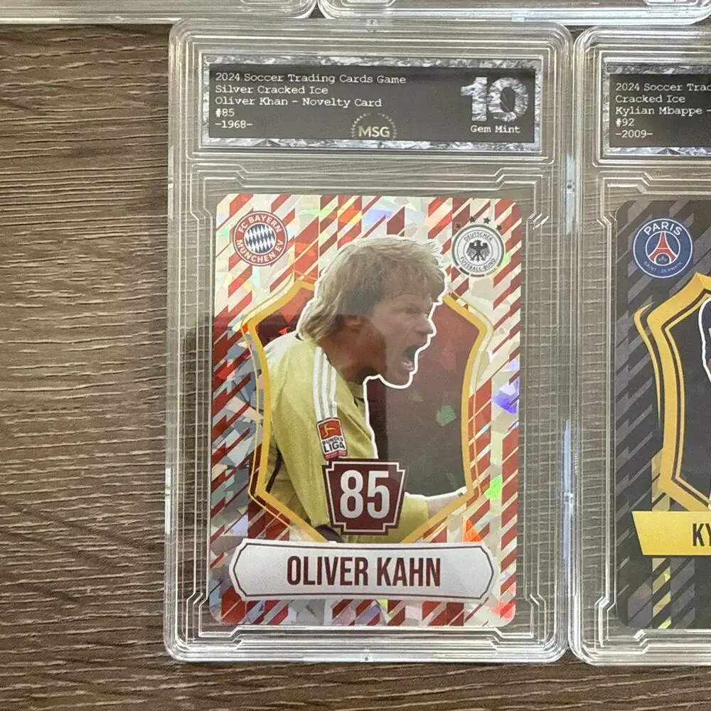 Graded 10 - Ronaldo Nazario, Ricardo Kaka, Oliver Kahn, Mbappe & Neymar Jr.